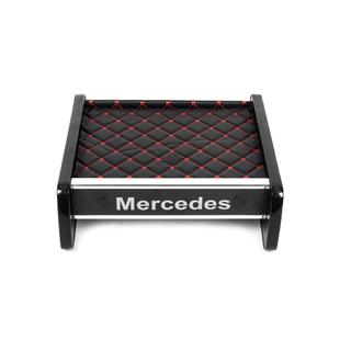 Dashboardplank (zwart met rood stiksel) Mercedes Vito W638 1996–2003 foto 2