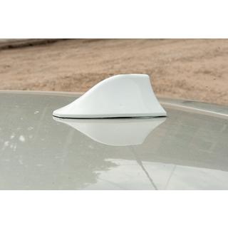 Sharkfin-antenne (wit, ABS) foto 2