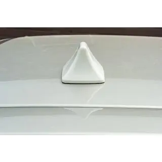 Sharkfin-antenne (wit, ABS) foto 3