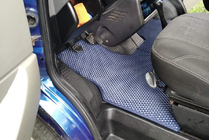 Volkswagen T4 Transporter 1990–2003 EVA automatten (blauw) foto 1