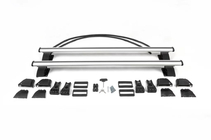 Nissan Leaf 2010–2017 Dakdragers voor glad dak (chroom, set) foto 10