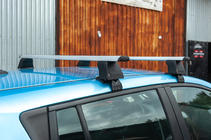 Nissan Leaf 2010–2017 Dakdragers voor glad dak (chroom, set) foto 1