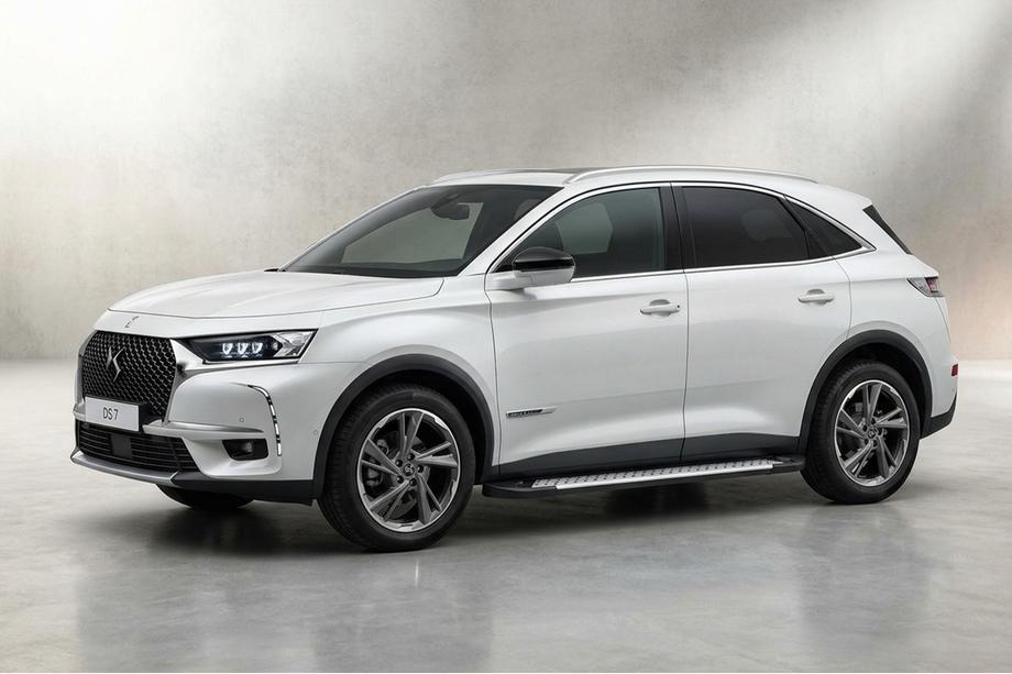 DS 7 Crossback 2017–2022 Side steps Allmond Grey (set van 2, aluminium) Image