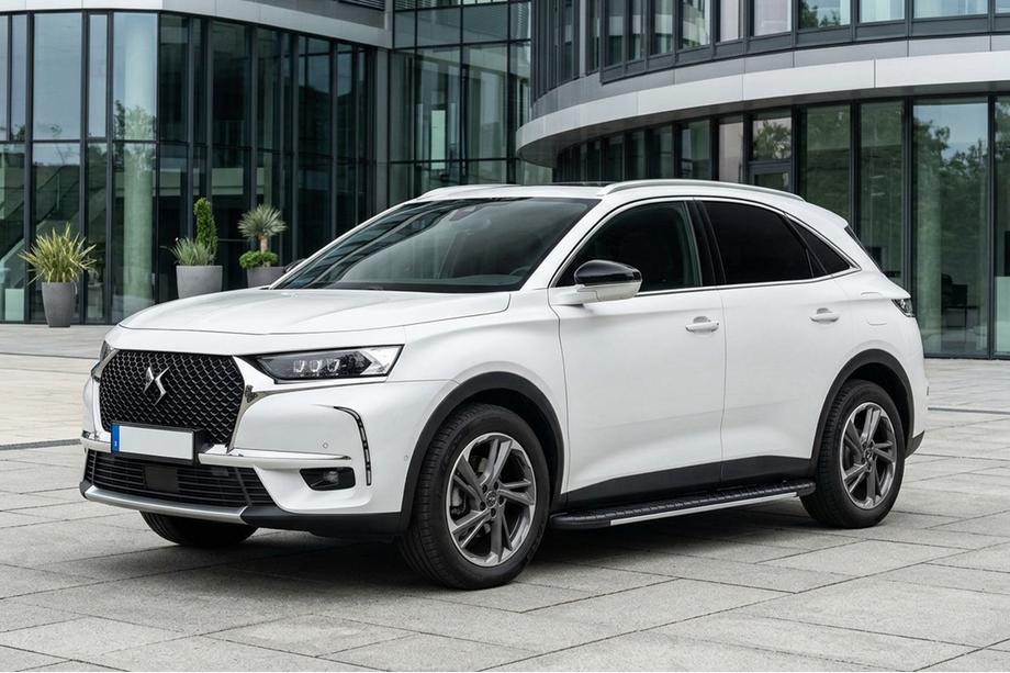 DS 7 Crossback 2017–2022 Side steps Bosphorus Grey (set van 2, aluminium) Image