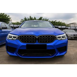 Nierroosters Diamond Silver V2 (2017-2020, zwarte omlijsting) BMW 5 Serie G30/G31 2017–2023 foto 1