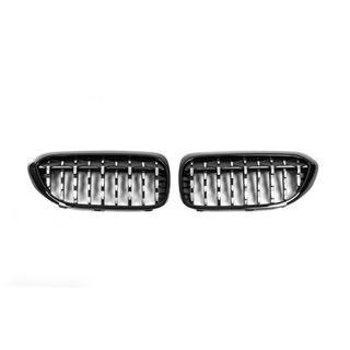 Nierroosters Diamond Silver V2 (2017-2020, zwarte omlijsting) BMW 5 Serie G30/G31 2017–2023 foto 2