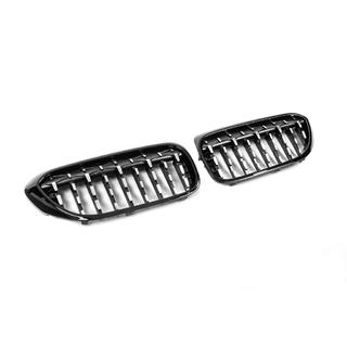 Nierroosters Diamond Silver V2 (2017-2020, zwarte omlijsting) BMW 5 Serie G30/G31 2017–2023 foto 4