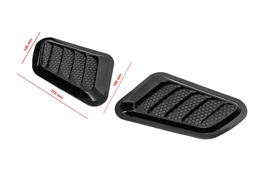 Universele motorkapafdekking type-B (2 stuks, ABS) Foto 4