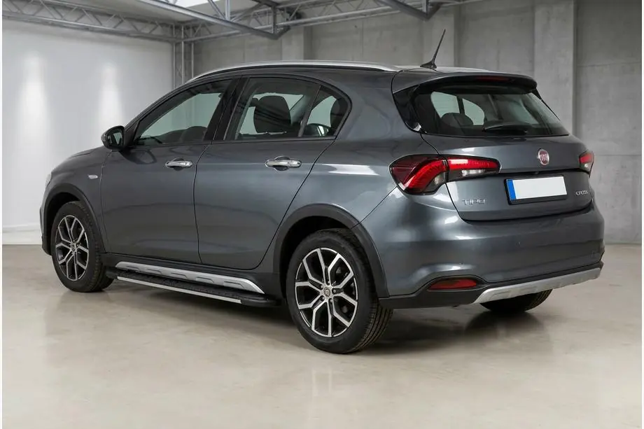 Fiat Tipo Cross 2021– Side steps Bosphorus Grey (set van 2, aluminium) Image