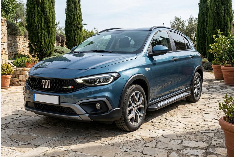 Fiat Tipo Cross 2021– Zijtreden Vision New Black (2 stuks, aluminium) Image