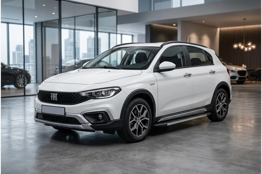 Fiat Tipo Cross 2021– Duru side steps (2 stuks, aluminium) Image