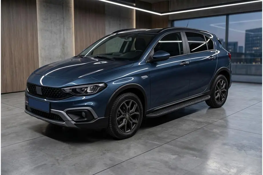 Fiat Tipo Cross 2021– Tayga Black zijtreden (set van 2, aluminium) Image
