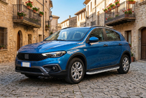 Fiat Tipo Cross 2021– Side steps Tayga Grey (2 stuks, aluminium) foto 1