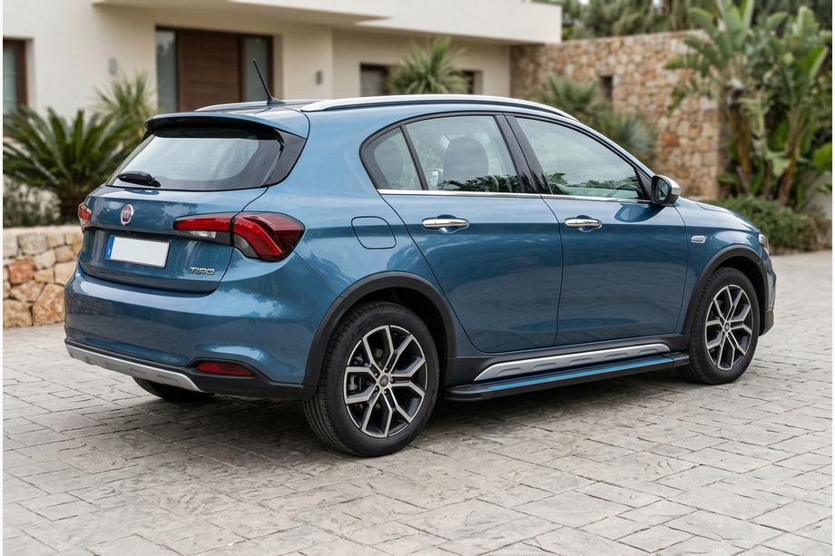 Fiat Tipo Cross 2021– Maya Blue zijtreden (2 stuks, aluminium) Image