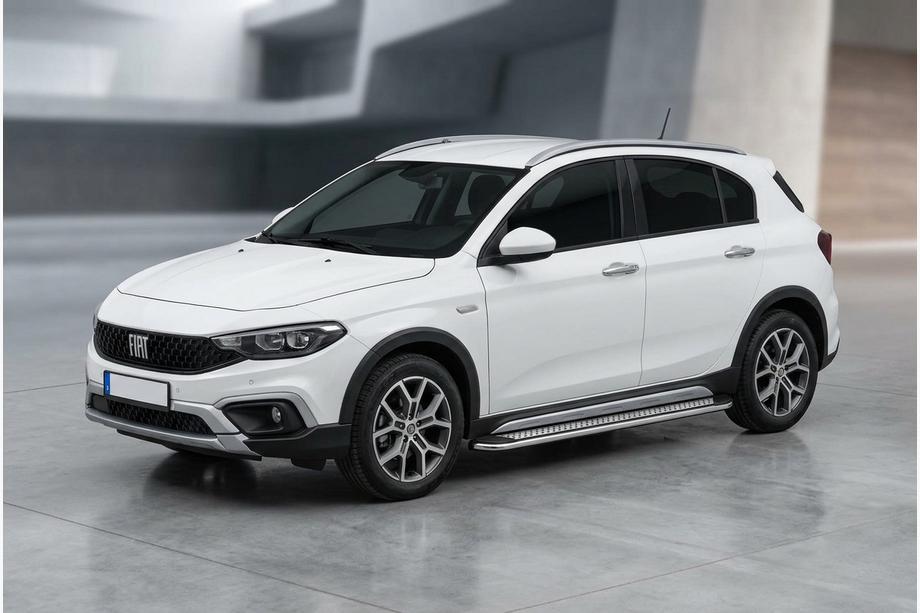 Fiat Tipo Cross 2021– Side steps Maydos V2 (2 stuks, aluminium) Image