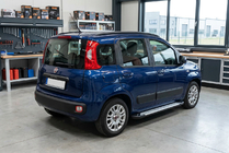 Fiat Panda 2011–2023 Side steps Allmond Grey (set van 2, aluminium) foto 1