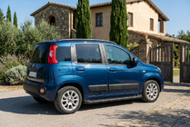 Fiat Panda 2011–2023 Allmond Black side steps (2 st., aluminium) foto 1