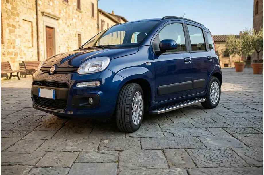 Fiat Panda 2011–2023 BlackLine side steps (2 stuks, aluminium) Image