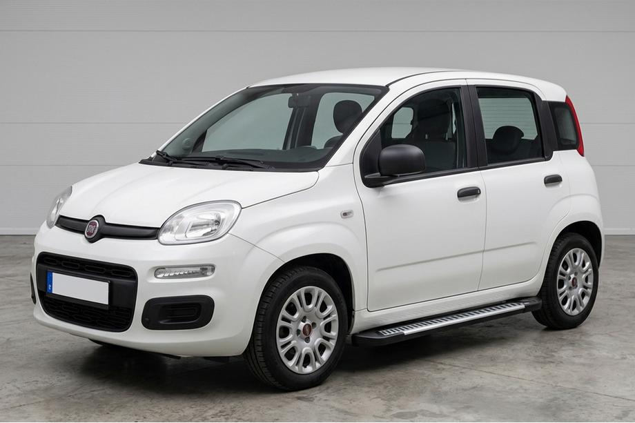 Fiat Panda 2011–2023 Side steps Line (2 stuks, aluminium) Image