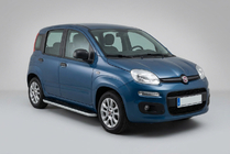 Fiat Panda 2011–2023 Side steps Tayga Grey (2 stuks, aluminium) foto 1