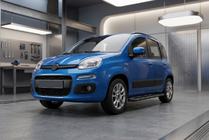Fiat Panda 2011–2023 Tayga Black zijtreden (set van 2, aluminium) foto 1