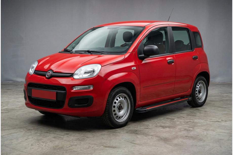 Fiat Panda 2011–2023 Side steps Maya Red (2 stuks, aluminium) Image