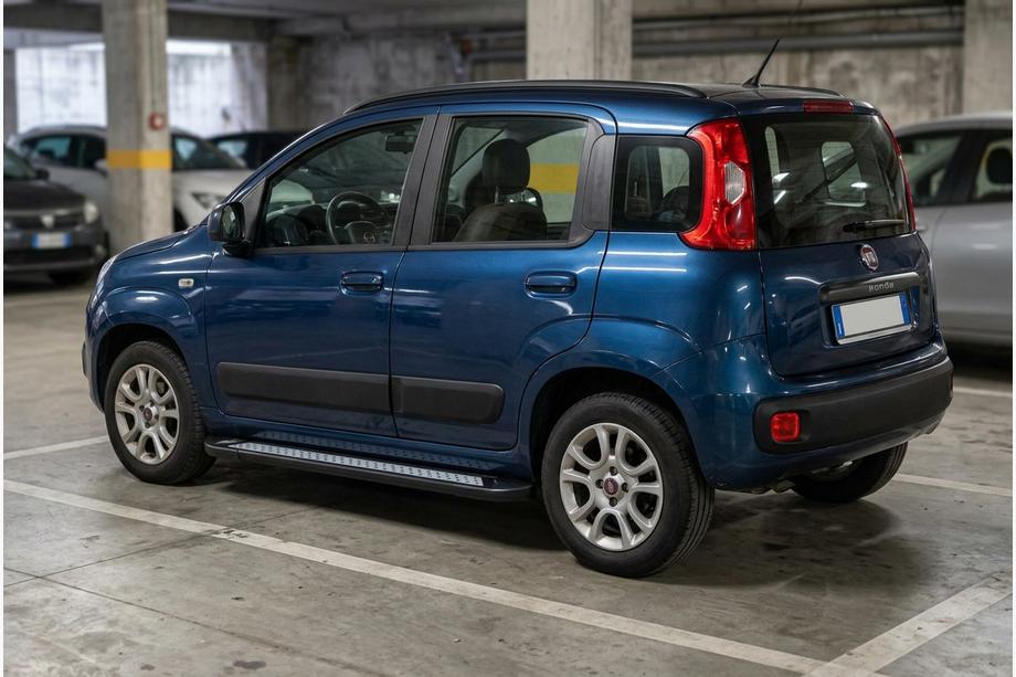 Fiat Panda 2011–2023 Zijtreden Vision New Black (2 stuks, aluminium) Foto 1