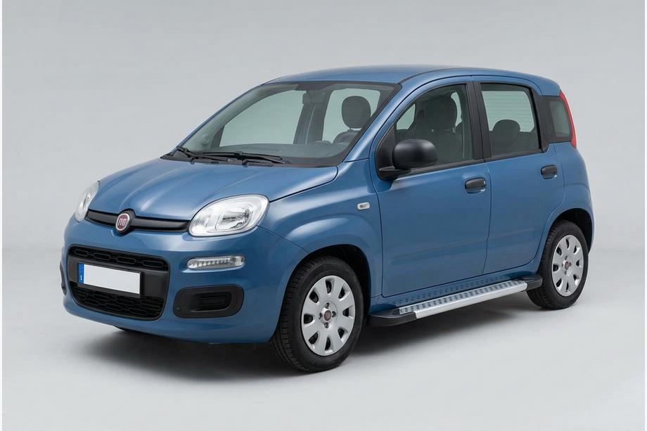 Fiat Panda 2011–2023 Zijdrempels Vision New Grey (set van 2, aluminium) Image