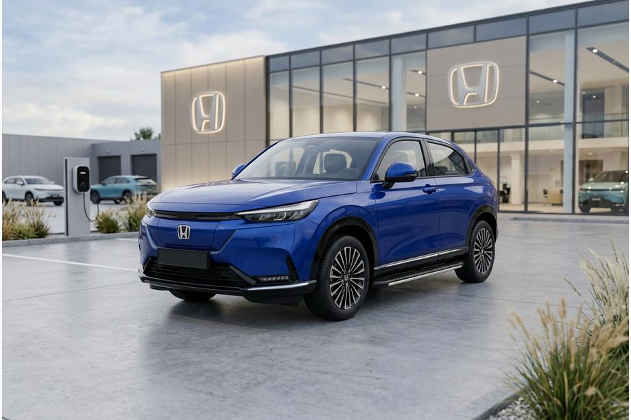 Honda HR-V 2021– Bosphore Grey zijtreden (set van 2, aluminium) Image