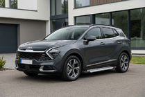 Kia Sportage 2021– Zijdrempels Vision New Grey (set van 2, aluminium) foto 1