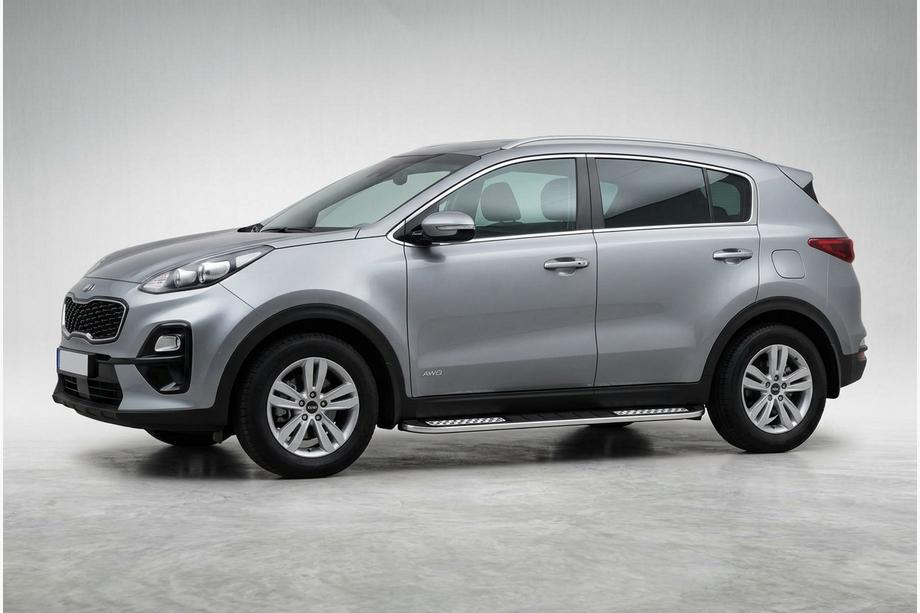 Kia Sportage 2021– Side steps Tayga V2 (2 stuks, aluminium) Image