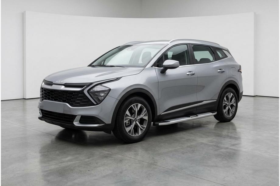 Kia Sportage 2021– Mevsim Grey side steps (2 stuks, aluminium) Foto 1