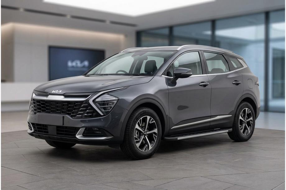 Kia Sportage 2021– Duru side steps (2 stuks, aluminium) Image