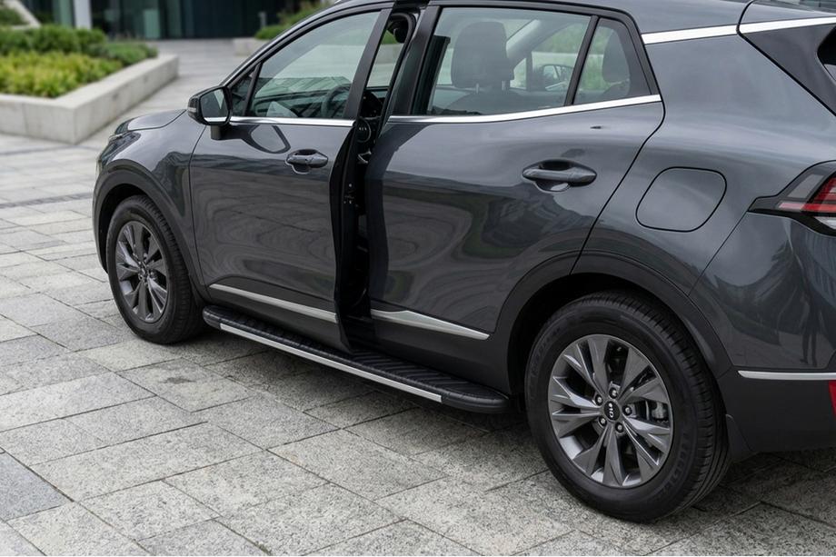 Kia Sportage 2021– Bosphore Grey zijtreden (set van 2, aluminium) Image