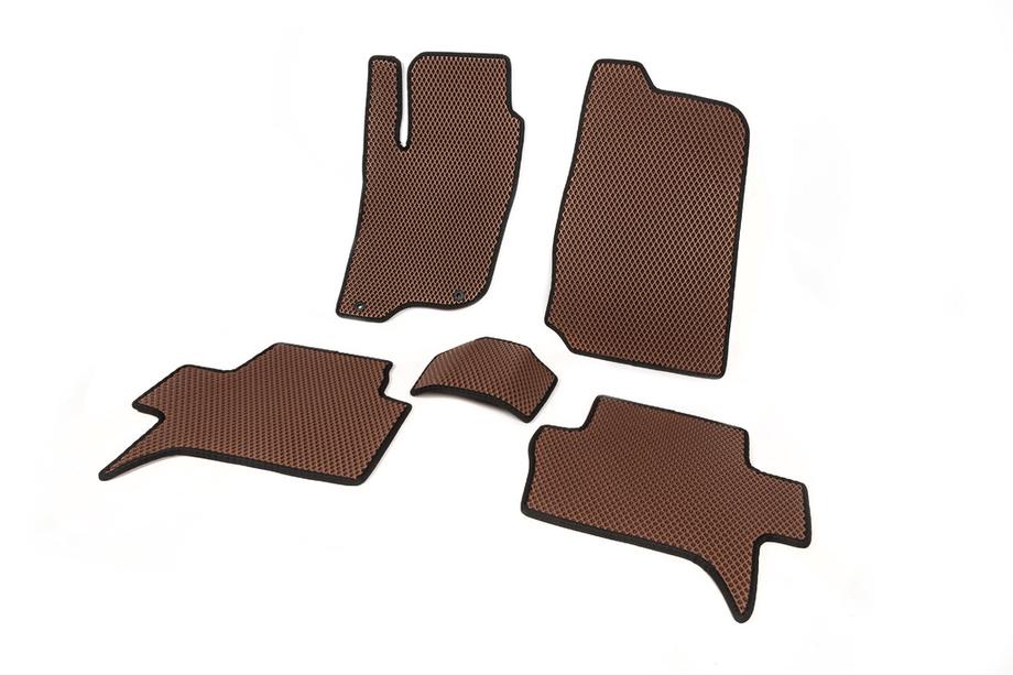 Mitsubishi Pajero Sport 2008–2015 EVA automatten (baksteenpatroon) Image
