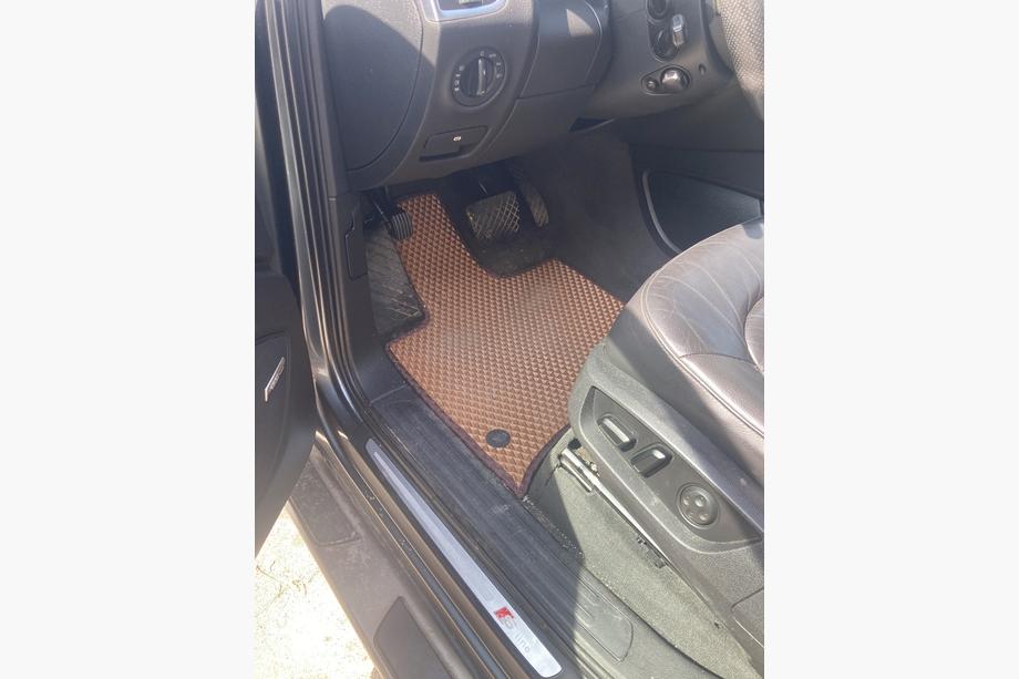 Audi Q7 2005–2015 EVA automatten (baksteenpatroon) 3 rijen (6 matten) Image