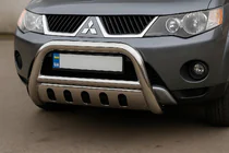 Mitsubishi Outlander 2006–2012 Bullbar a125209 (RVS) foto 1