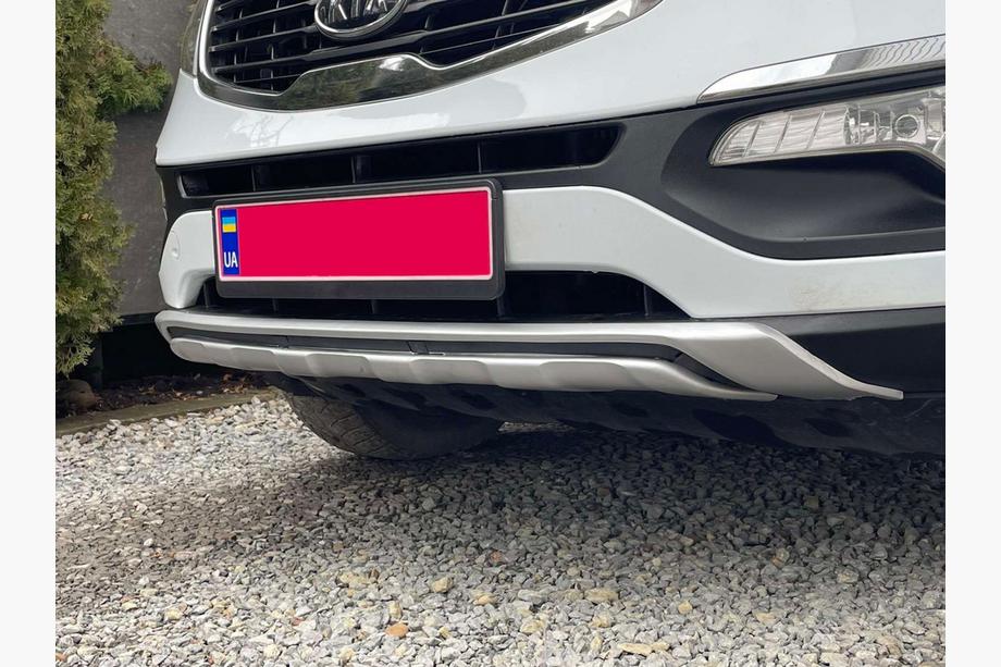 Kia Sportage 2010–2015 Front lipspoiler B06 (kunststof) Image