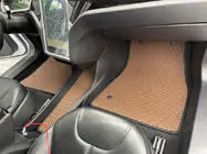Tesla Model S 2012– EVA automatten (2012-2021, baksteenrood) foto 6