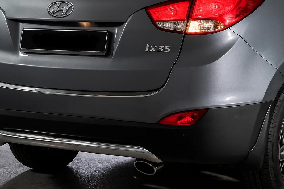 Hyundai IX-35 2010–2015 Achterdiffuser kunststof V5 Image