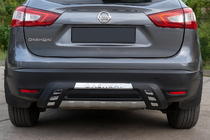 Nissan Qashqai 2014–2021 Achterdiffuser Libao 2014-2016 (kunststof) foto 1