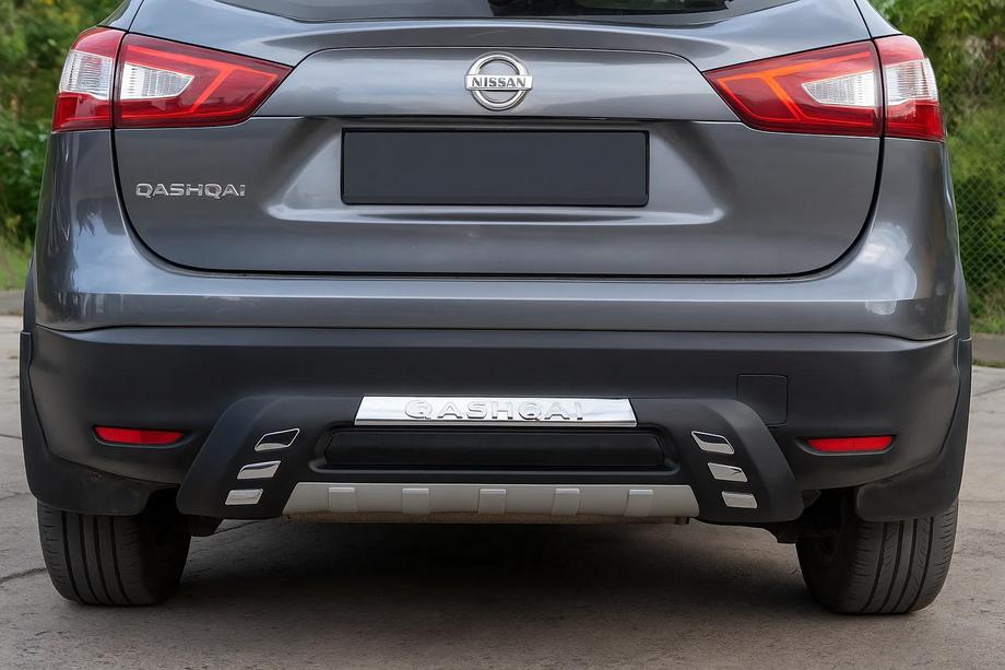 Nissan Qashqai 2014–2021 Achterdiffuser Libao 2014-2016 (kunststof) Image
