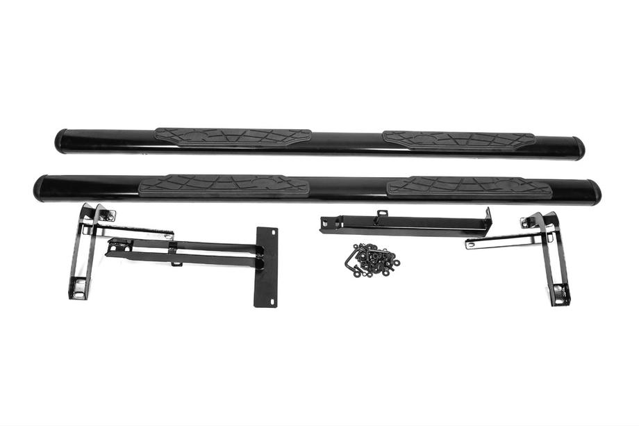 Hyundai Tucson JM 2004– Libao Black sidebars (2 st., aluminium) Image