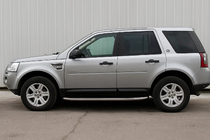 Land Rover Freelander II 2006–2014 Side steps Libao (set van 2, aluminium) foto 3