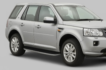 Land Rover Freelander II 2006–2014 Side steps Libao (set van 2, aluminium) foto 1