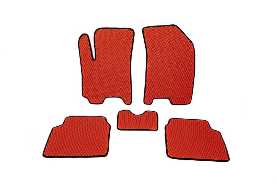 Chevrolet Aveo T250 2005–2011 EVA automatten (rood) Image