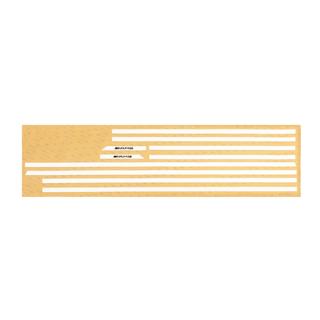 Witte deursierlijsten (inserts)