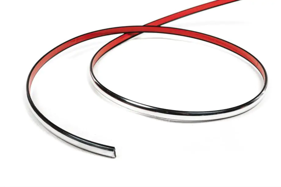 Chromen sierlijst per meter sal9a (1 meter, 12 mm) Image