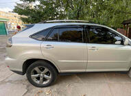 Lexus RX 2003–2009 Turkse chromen dakrails Kunststof voetjes foto 1
