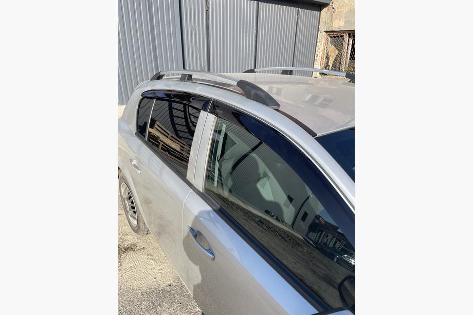 Opel Astra H 2004–2013 Aluminium dakrails (HB, chroom) Foto 6